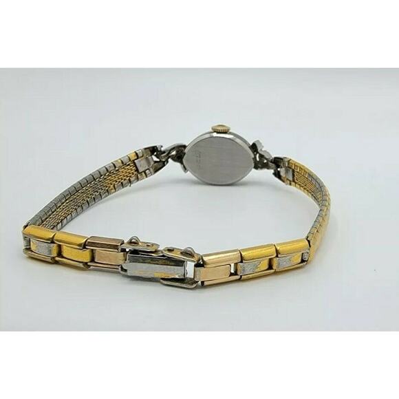 Ladies Benrus Manual Wind 17J Diamond Accents 1203 3118 Vintage Watch Running - Picture 8 of 10